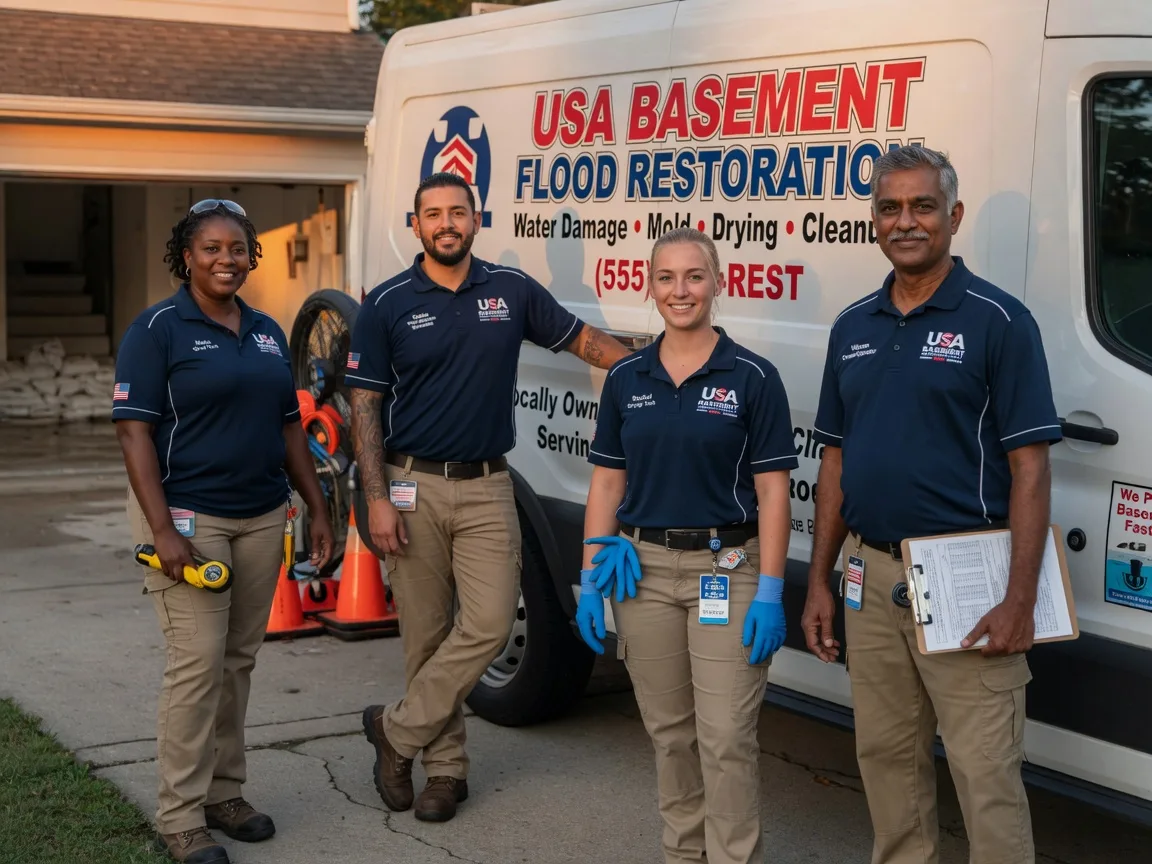 Basement Flood Cleanup company in Malaga, WA
